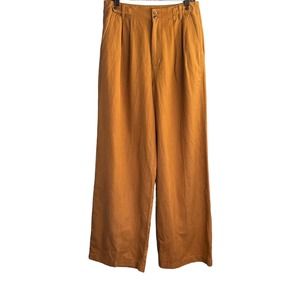 NWT Madewell The Harlow Wide-Leg Pant Tan Size 10T